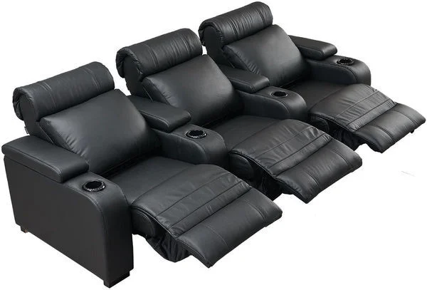 LUMEO 0823 Cuir noir