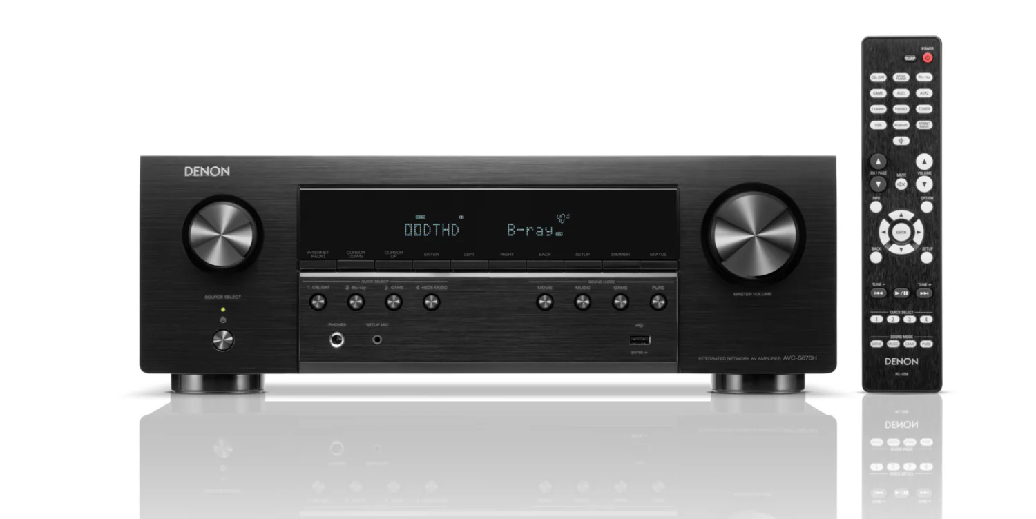 Amplificateurs AV DENON AVR-S670H Black