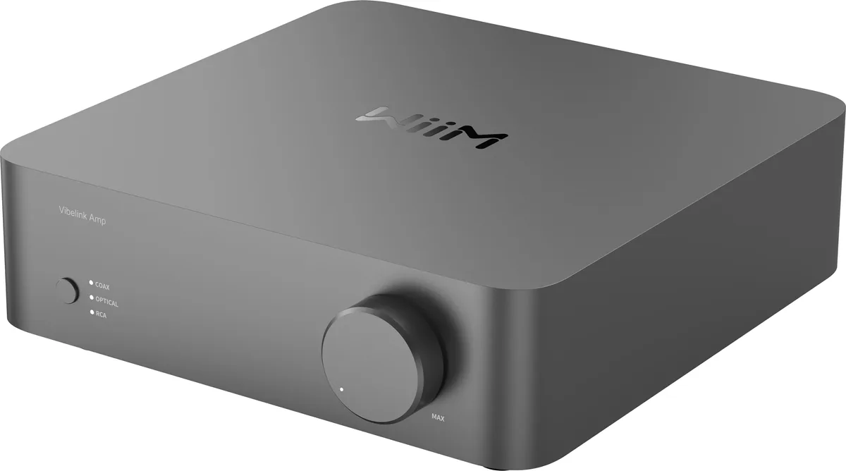 Audio résidentiel et professionnel MAZL SELECTION WiiM Vibelink AMP Anthracite