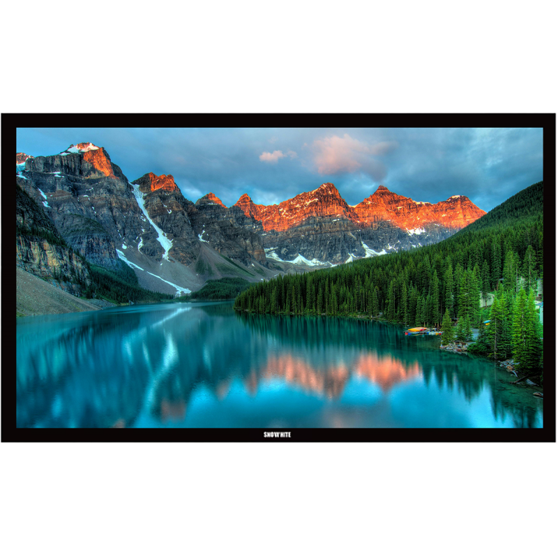 Écrans de projection SNOWHITE Fixe 4K 100" 16:9